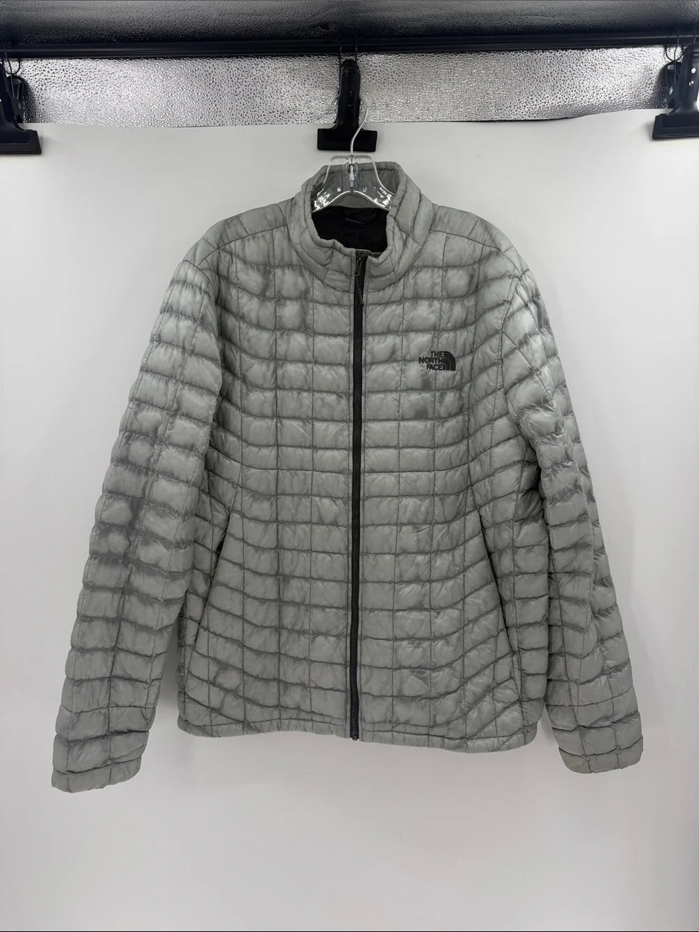 The North Face Men's Thermoball Quilted Jacket - Gray - Large